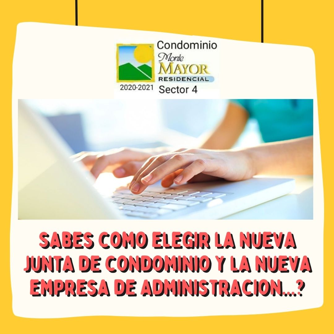 Eleccion de Nueva Junta de Condominio 2022-2023